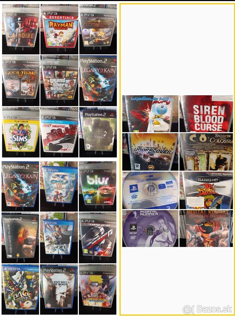 PS2,3,Vita Hry