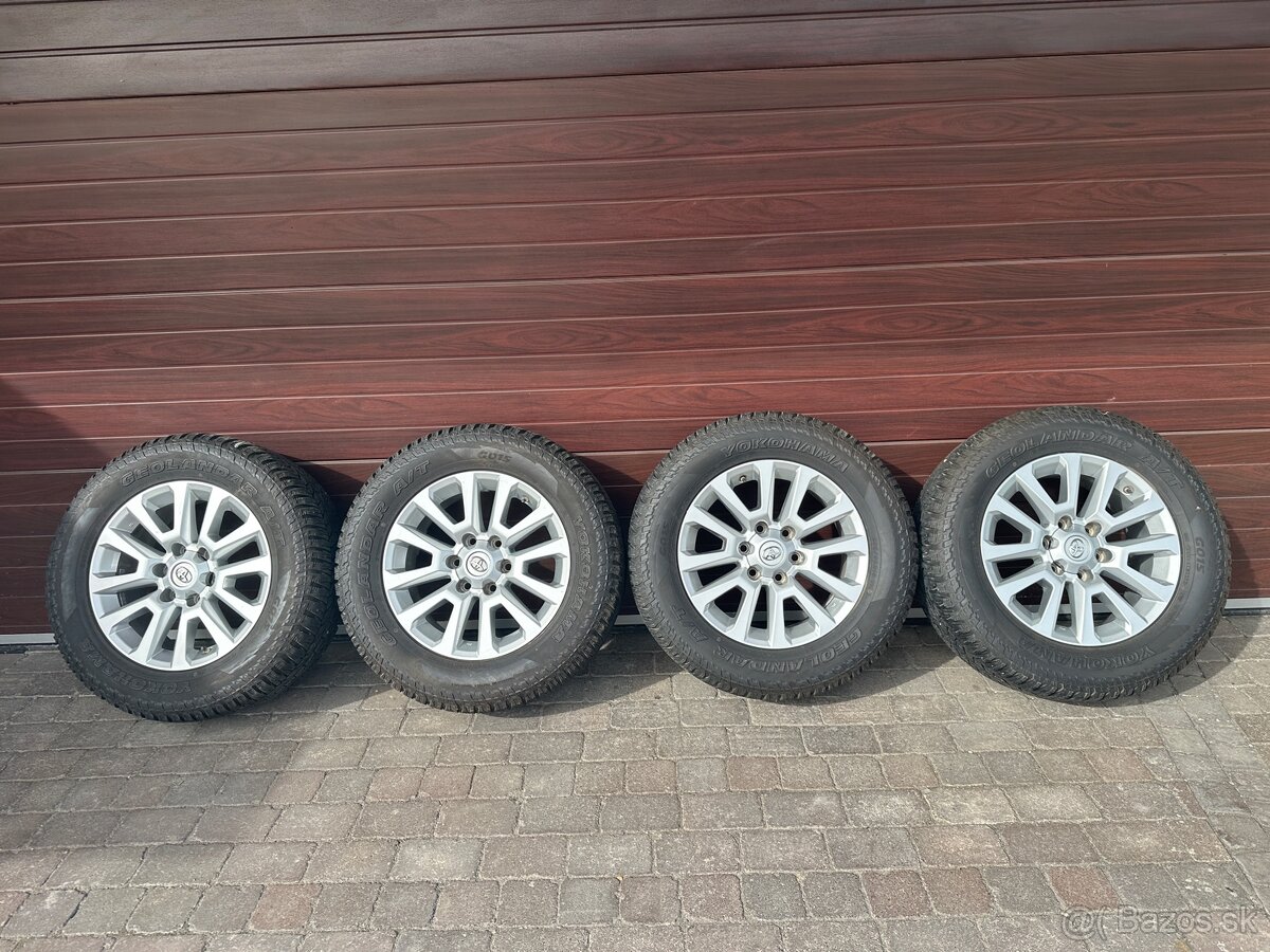 Toyota Land Cruiser disky R18