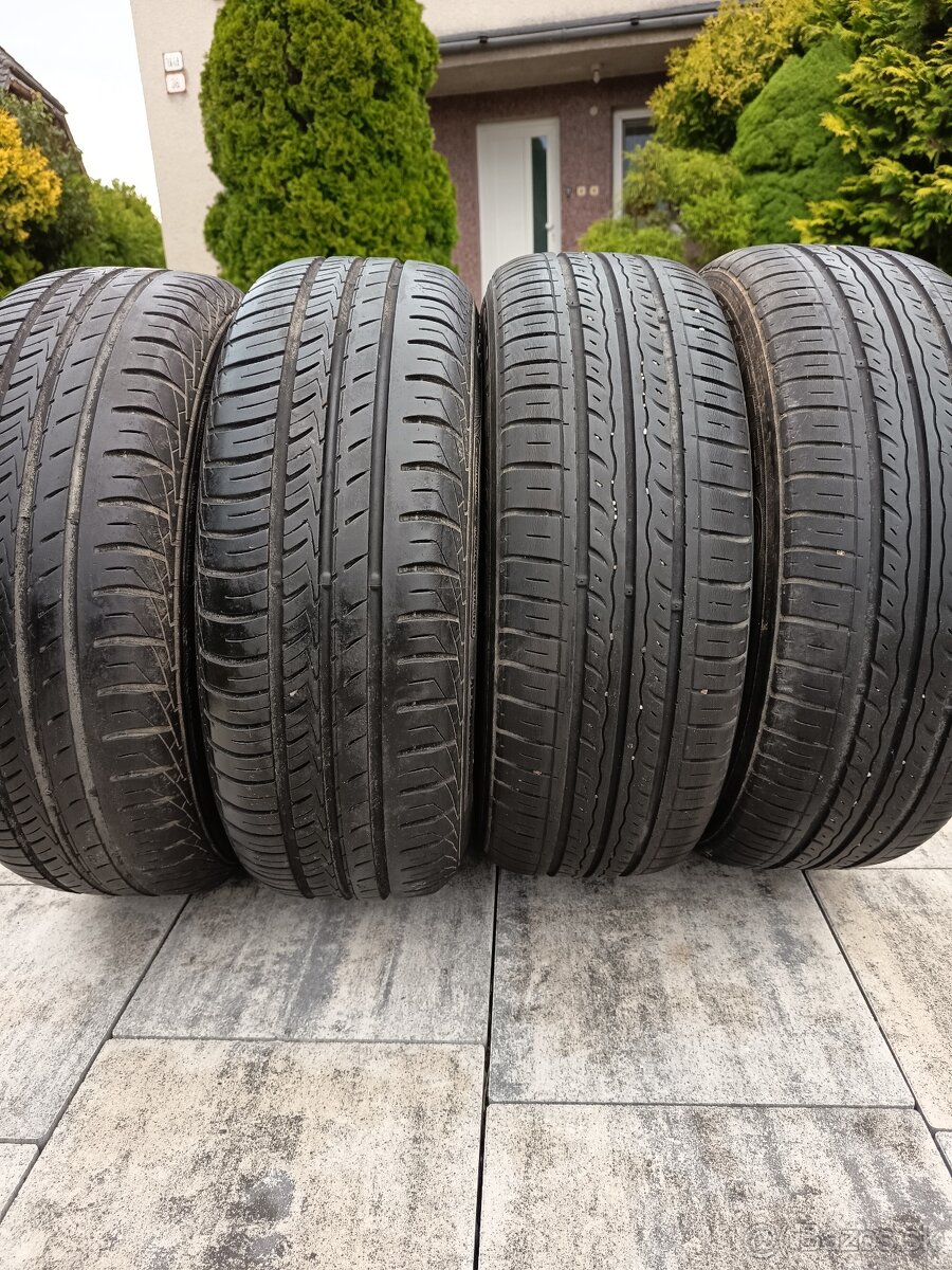 Letné na diskoch 185/60 R14 ,sada 4kusi