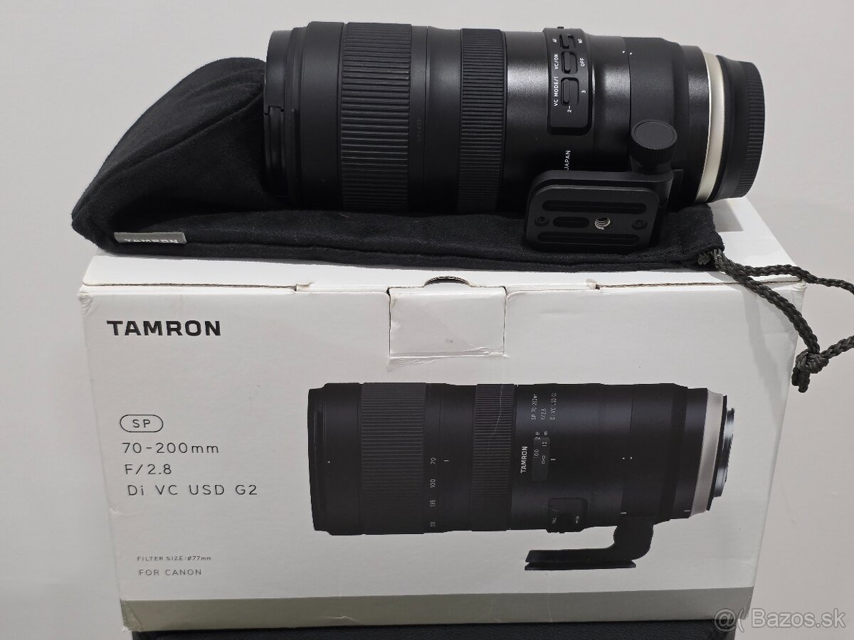 Tamron SP 70-200mm f/2.8 Di VC USD G2 Canon - NOVÝ