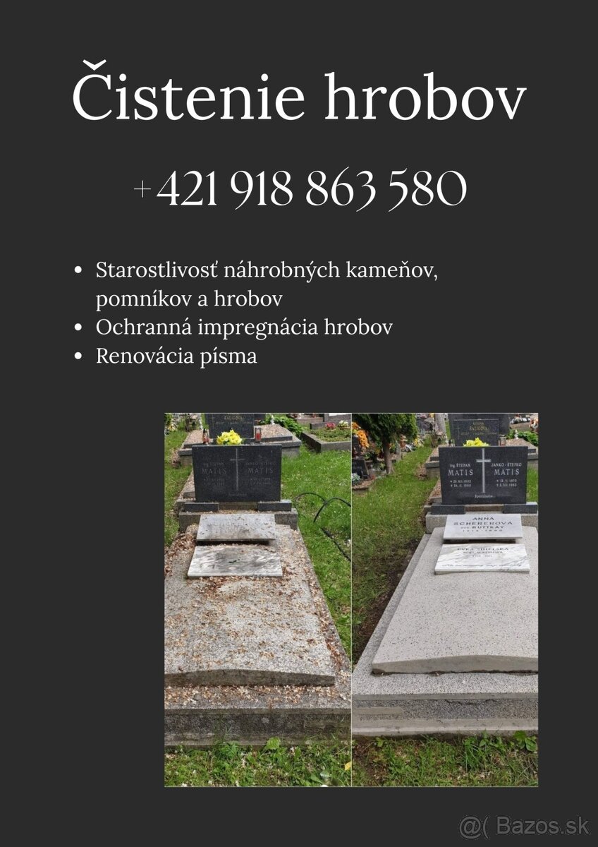 Čistenie hrobov