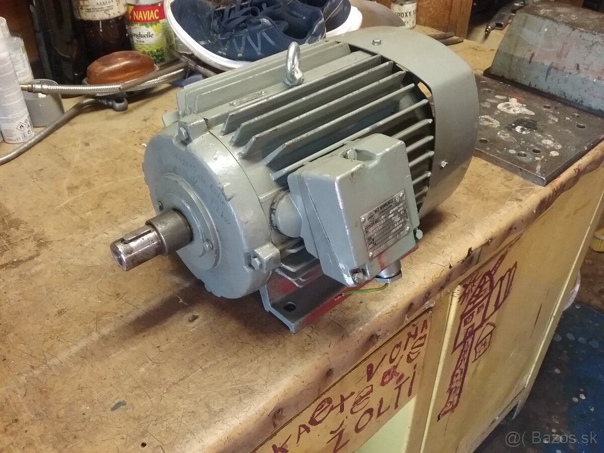 elektromotor dvojotackovy 1,5 / 2,2 kw. 1420 / 2785 ot/min.