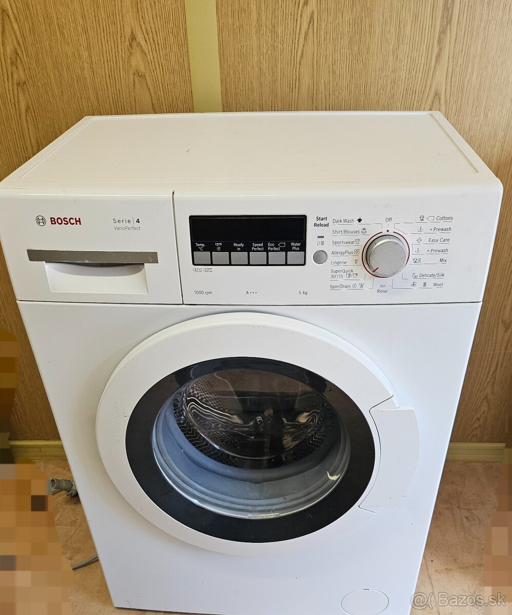 Práčka BOSCH aj s Dovozom a zapojením