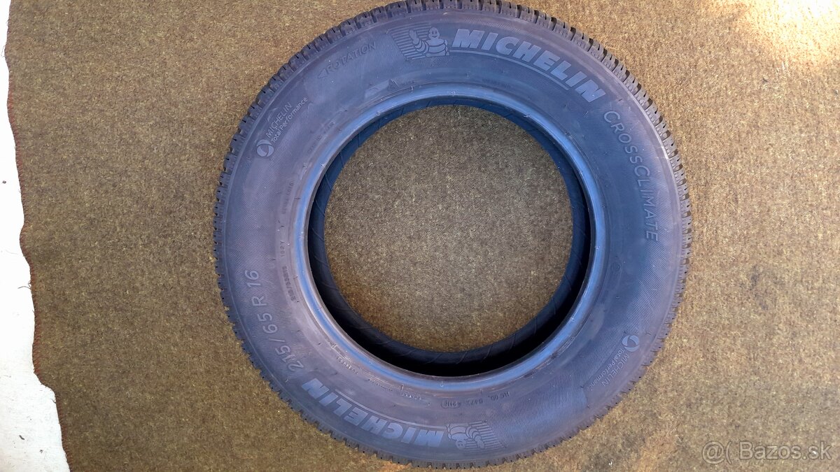 Celoročné pneumatiky 215/65 R 16