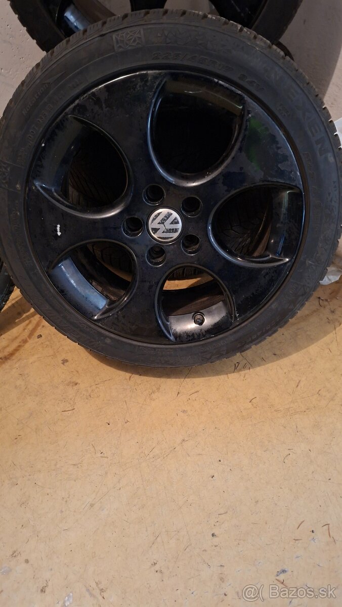 Originál GTI BBS Detroit-čierne