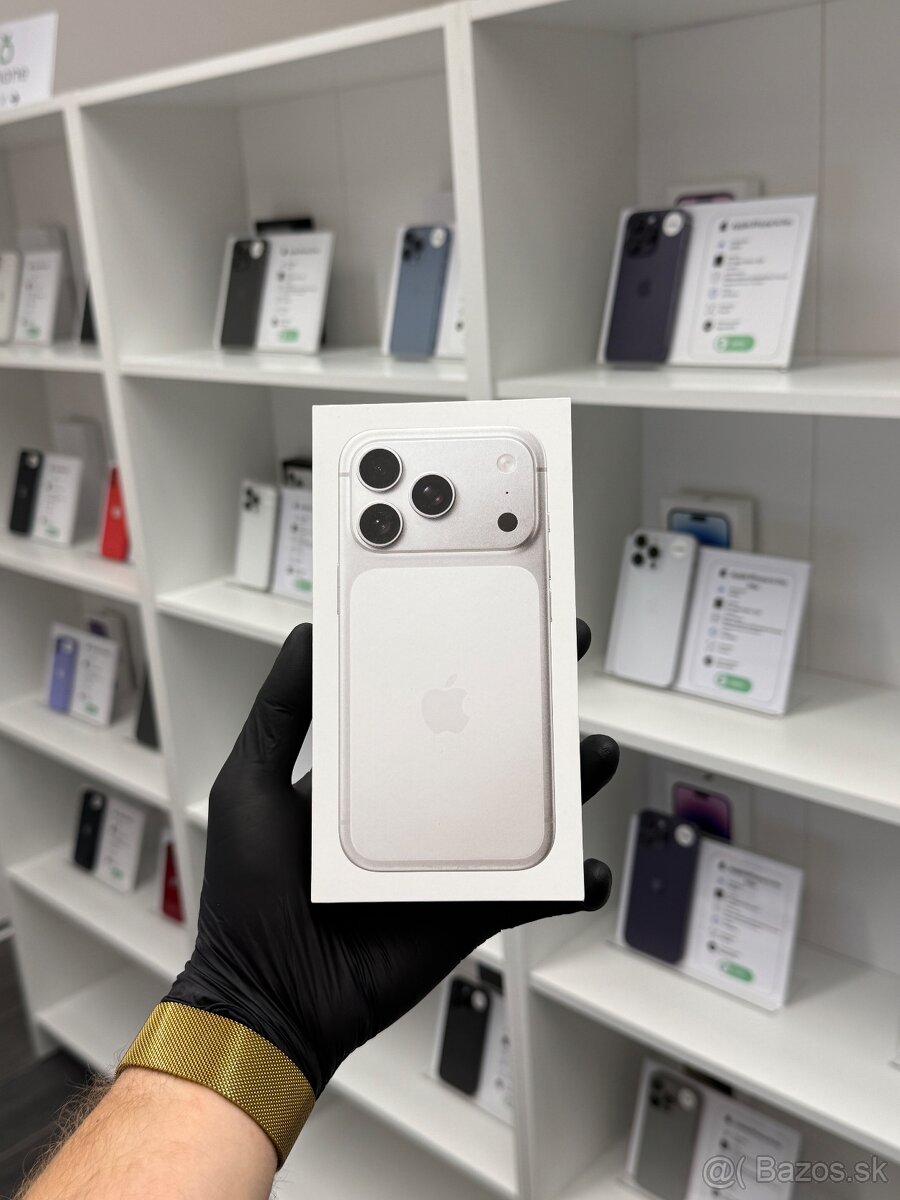 ZÁRUKA 2 ROKY / NOVÝ Apple iPhone 17 Pro 256GB Silver