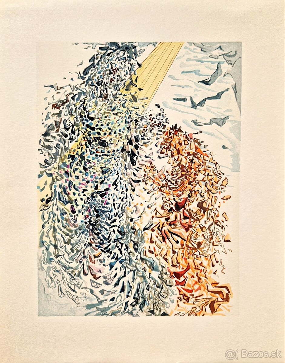 SALVADOR DALI - The Dust of Souls (Dante-Božská komédia)