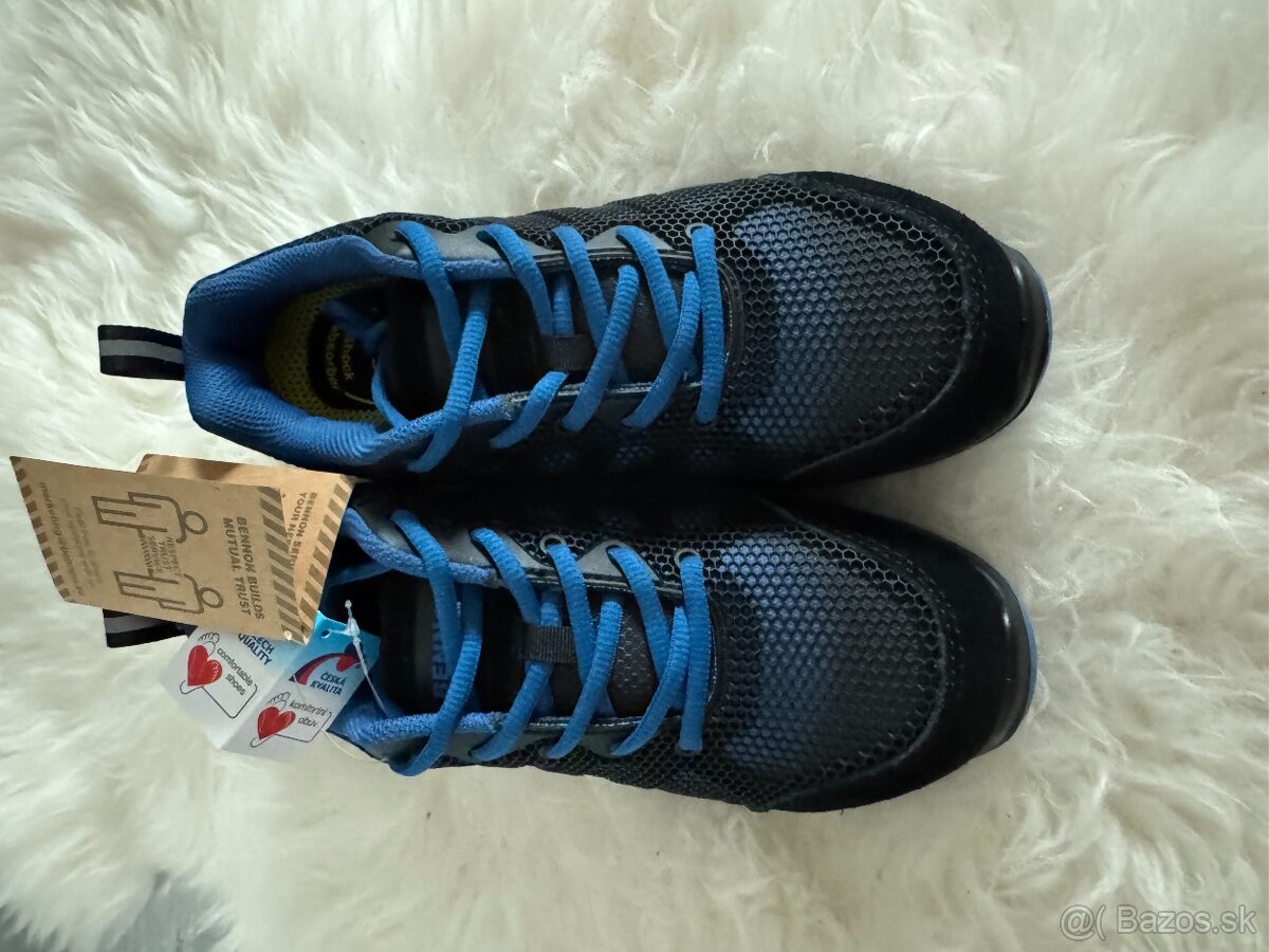 NOVÉ Bennon Spacer bezpecnosta obuv 38 NOVÉ