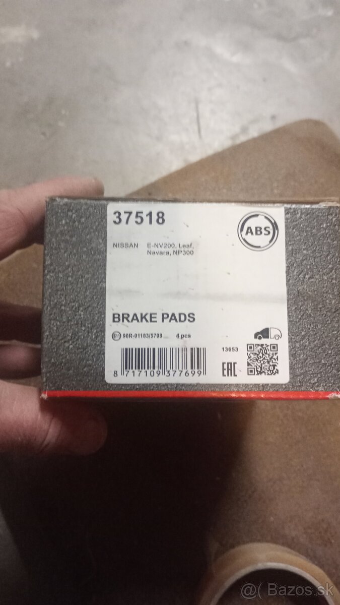 Brzdové platničky disky Nissan Navara