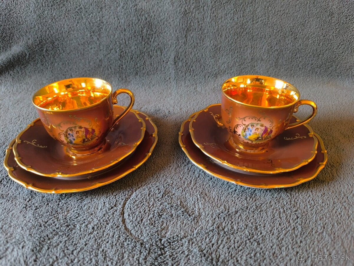 tri grácie, čajové + kávové