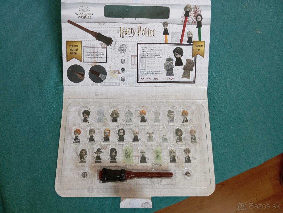 Harry Potter zberateľský box so svietiacou kúzelnou paličkou