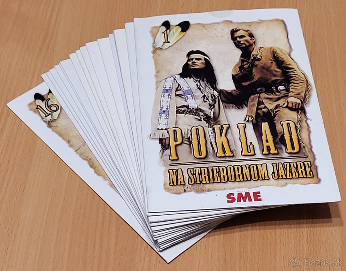 16x DVD séria filmov Winnetou
