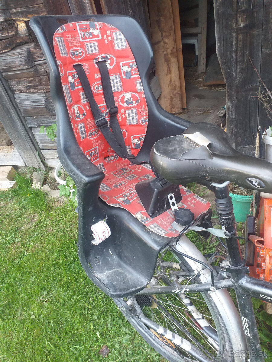 Detská sedačka na bicykel