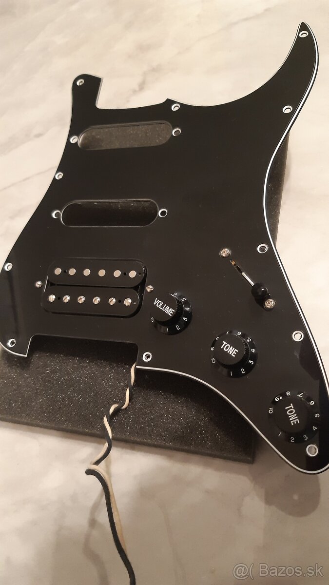 Pickguard s Humbucker Martin Macek, 3x A500K, PUSH/PULL