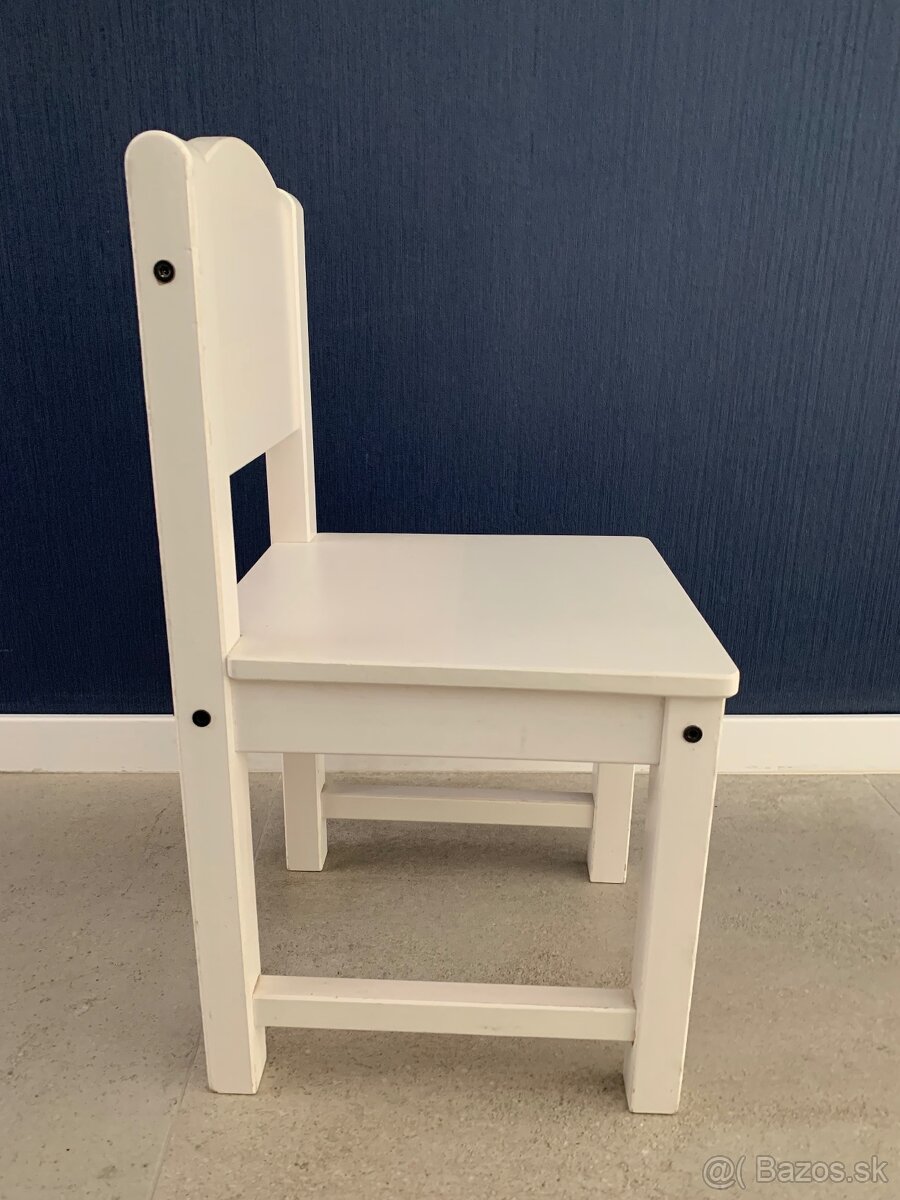 Detská drevená stolička (Ikea)