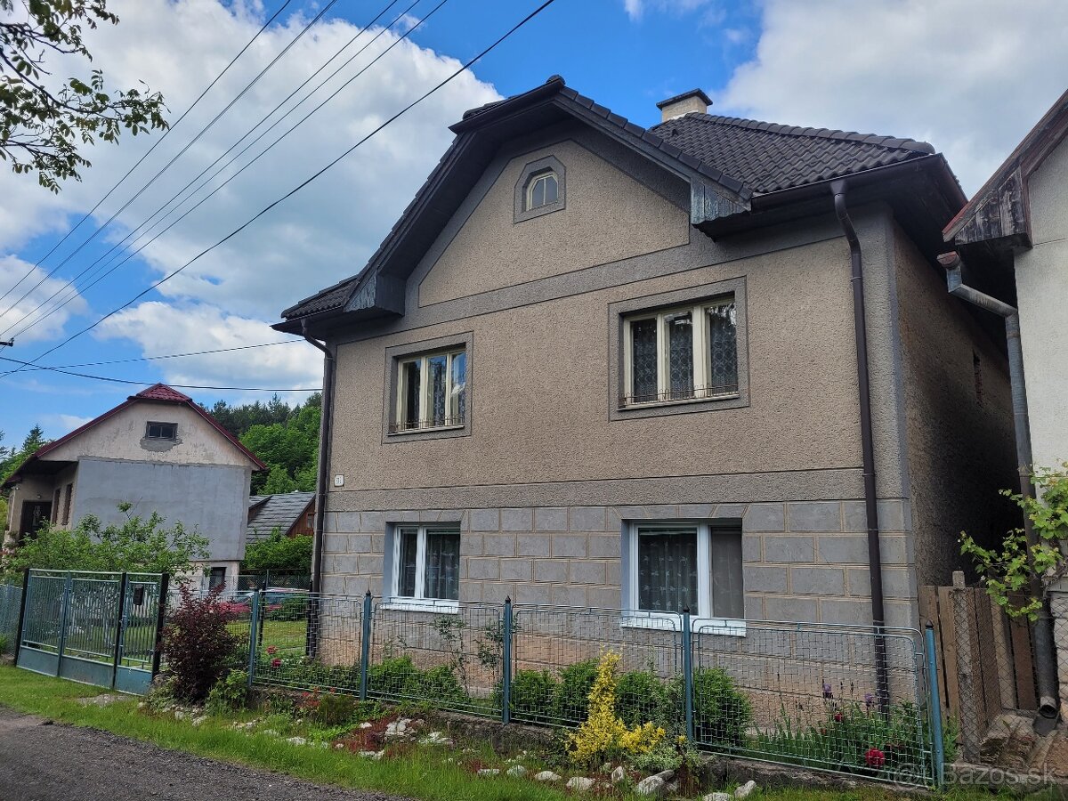 Predaj rodinný dom v Nízkych Tatrách