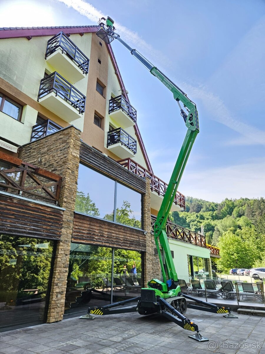 Práce vo výškach, Výškové práce, Pracovná plošina
