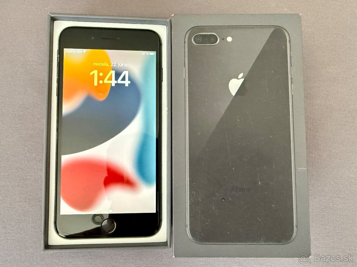 Apple iphone 8 plus, 256gb, Spage gray