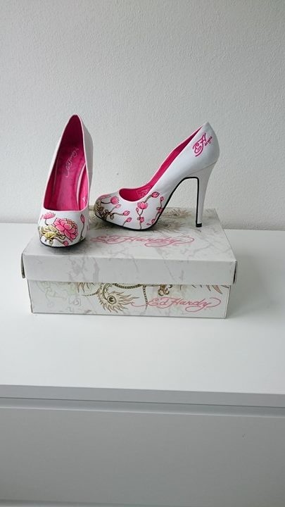 Lodičky ED HARDY, veľkosť 37.