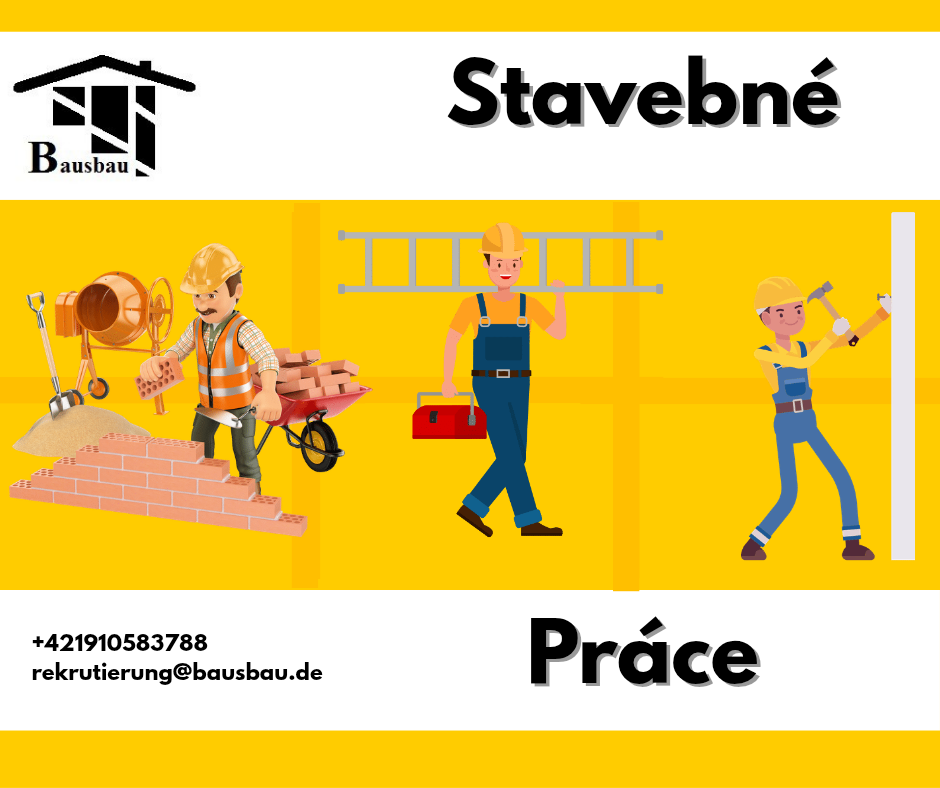 Hľadáme remeselníkov na stavebné projekty v Nemecku