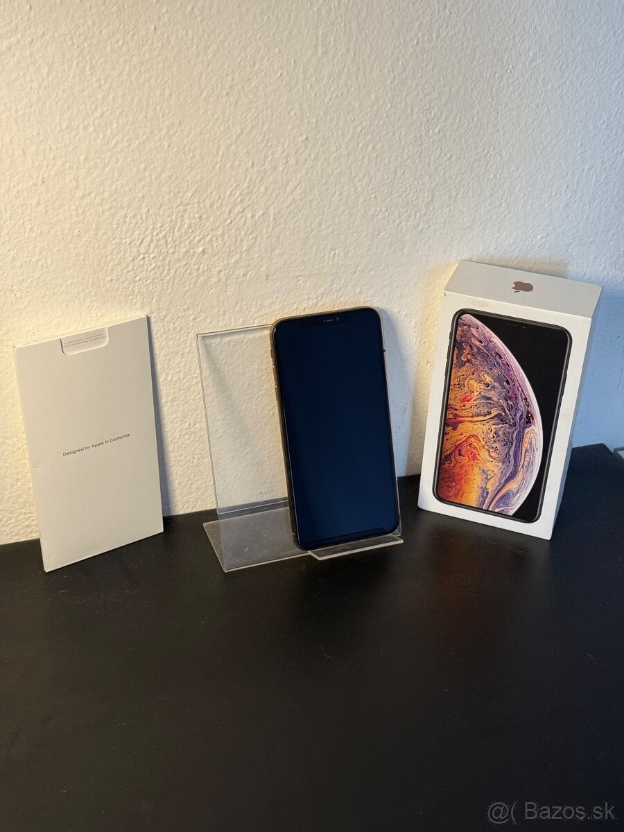 Predám Apple iPhone XS MAX 64GB Gold Stav Nového Telefónu
