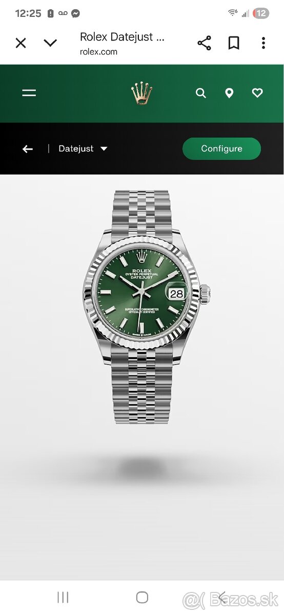Kupim hodinky Rolex datejust 41mm