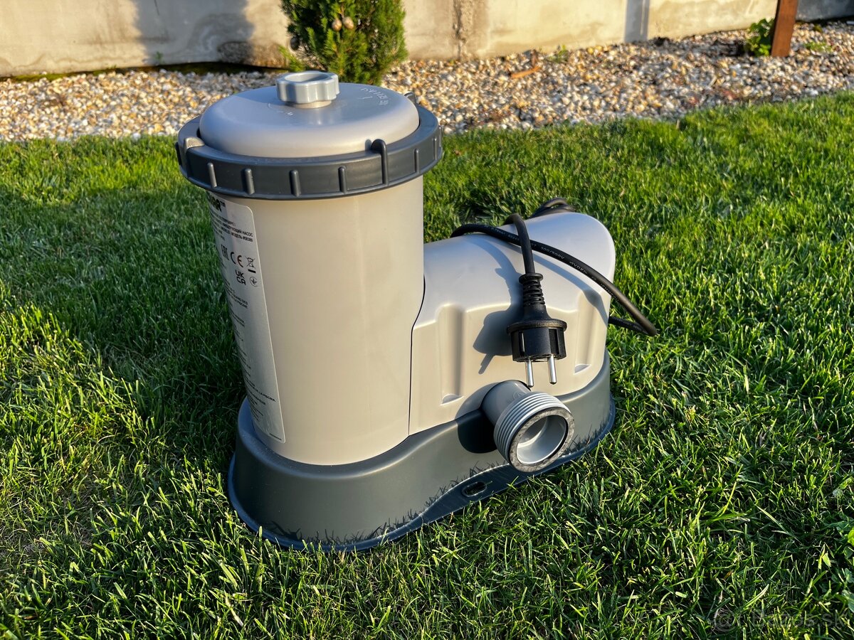 Výkonná kartušová bazénová filtrácia (5,5m3/h)