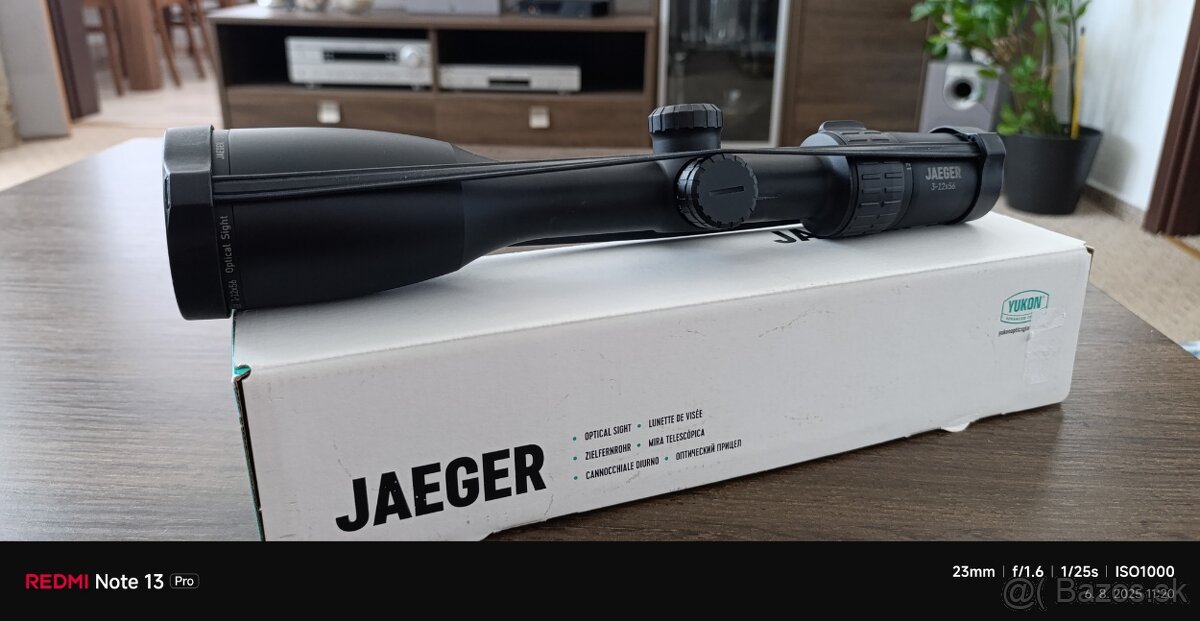 Predám puškohľad Yukon Jaeger 3-12x56