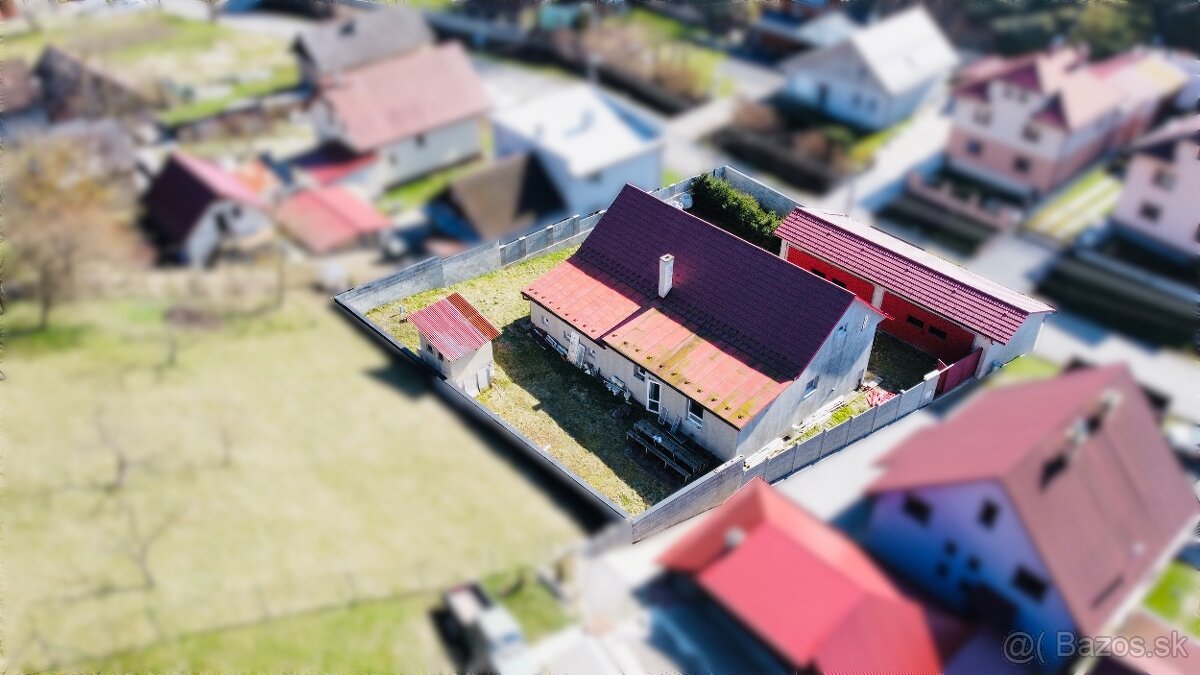 Rodinný dom v obci Lukavica so staveb.povolením a projektom