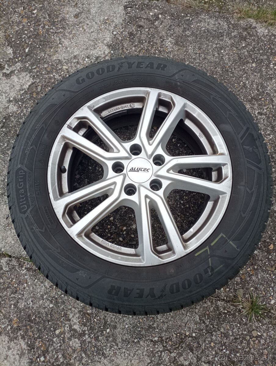 Zimná sada R17 VW Touran + Pneu 215/65/R17