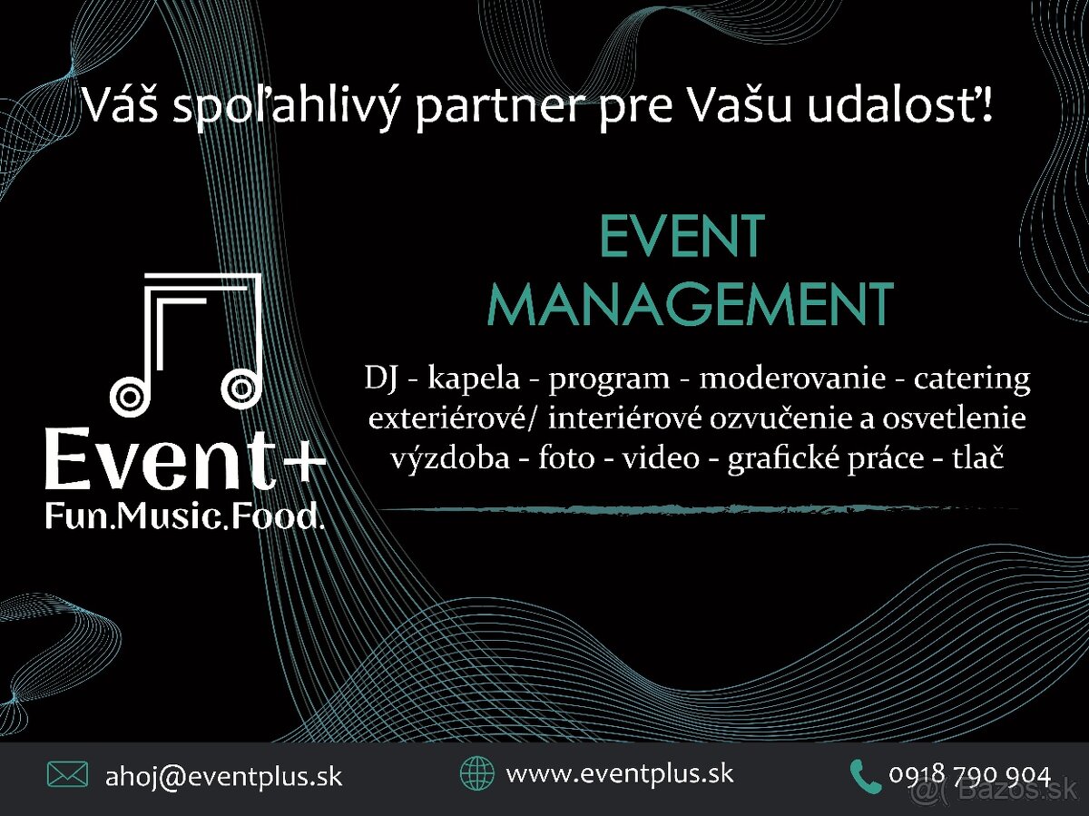 Dj - Program - Moderovanie - Prenájom atrakcií