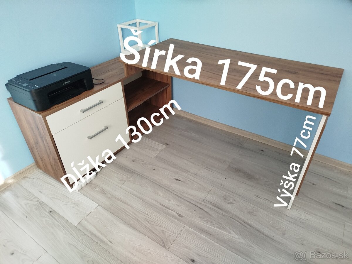 Predám písací rohový stôl.