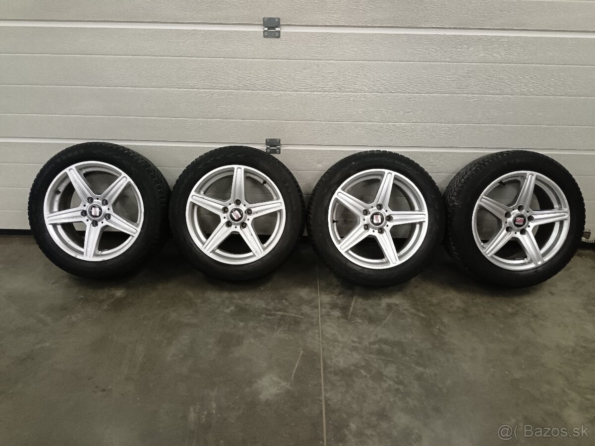 Predám alu disky zo zimnými gumami 205/55/r16