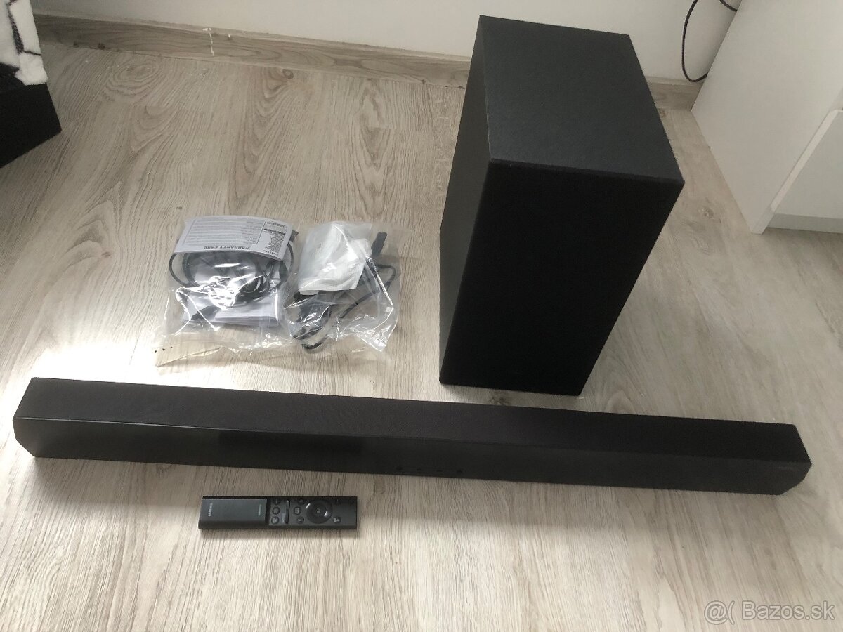 Soundbar so subwooferom Samsung Nový