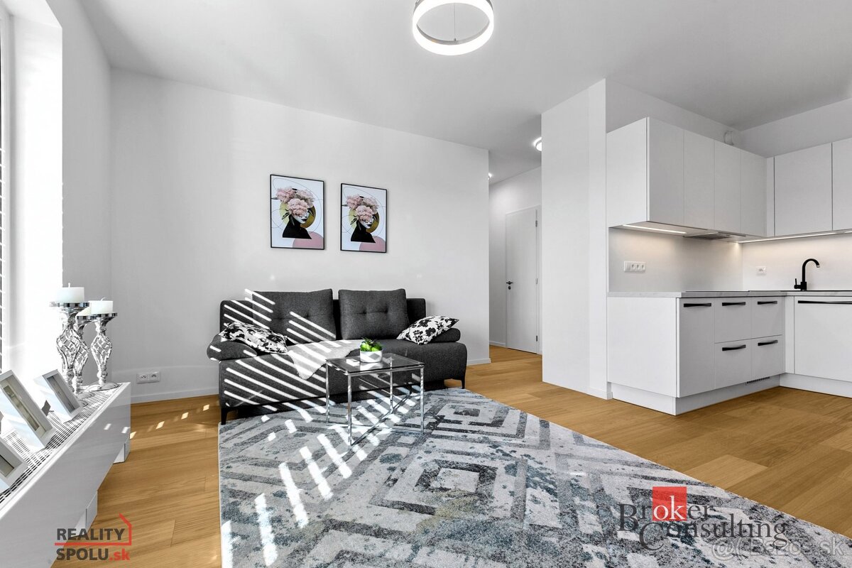 Nový 2i apartmán s predzáhradkou a garážou v projekte Čerešn