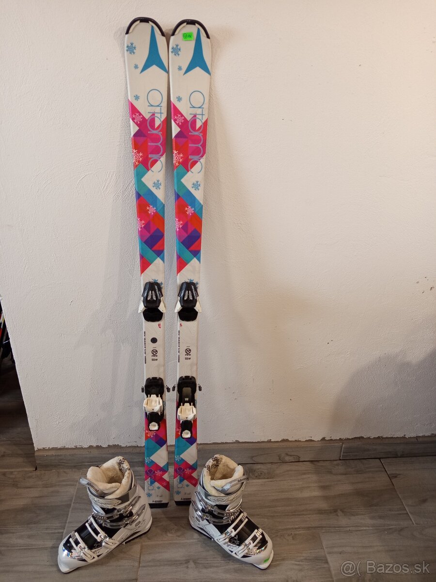 predám dievčenske lyže atomic cloud