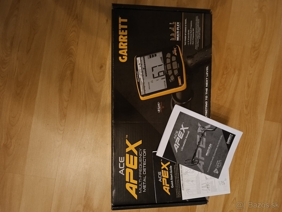 Predám Garrett ACE Apex