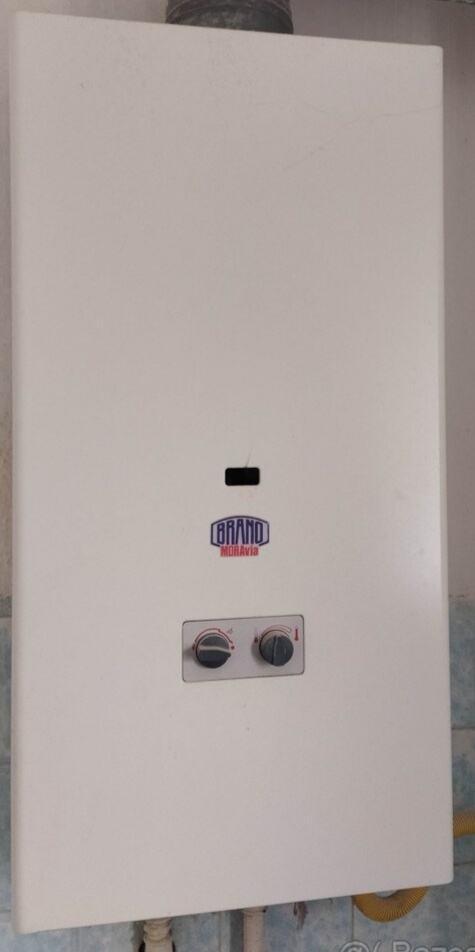 prietokovy plynovy kotol MORA na ohrev vody, 2 rocny