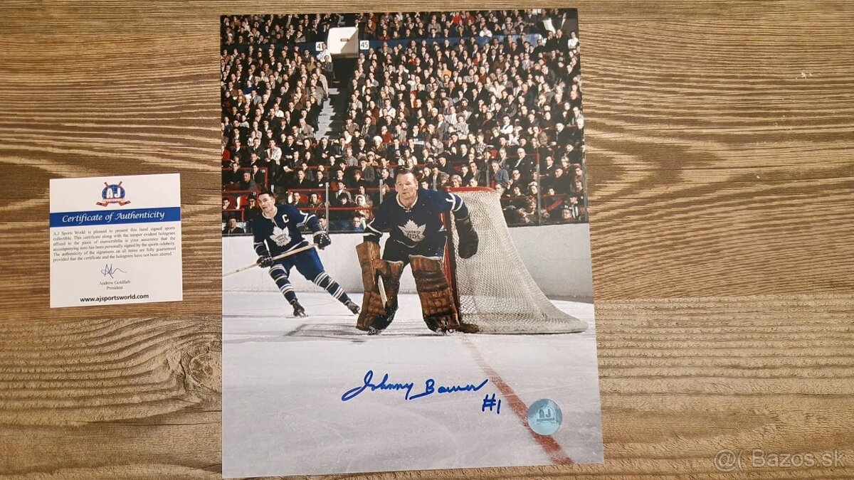 Podpisové karty Hokejové