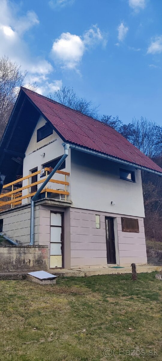 Chata so záhradou