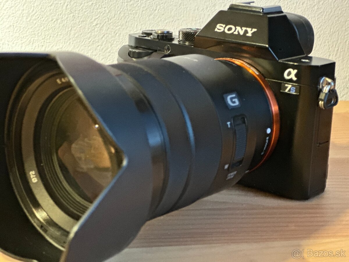 Sony Alpha 7s, 4K 12MP 35mm full-frame