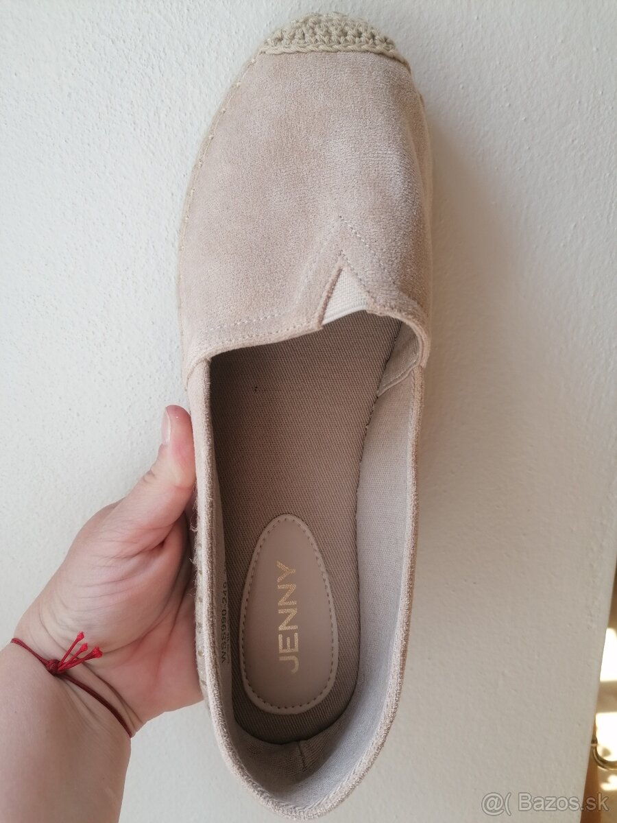 Espadrilky vel. 38