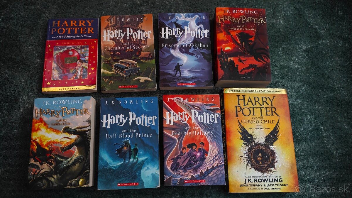 Harry Potter anglicka seria