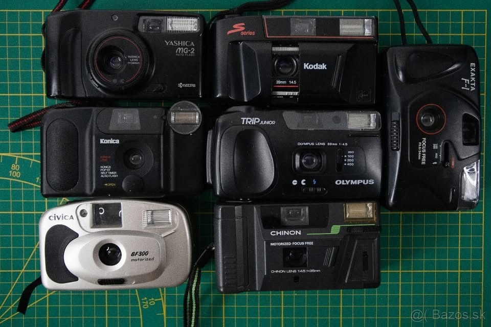 Fotoaparáty na FILM (POPIS)