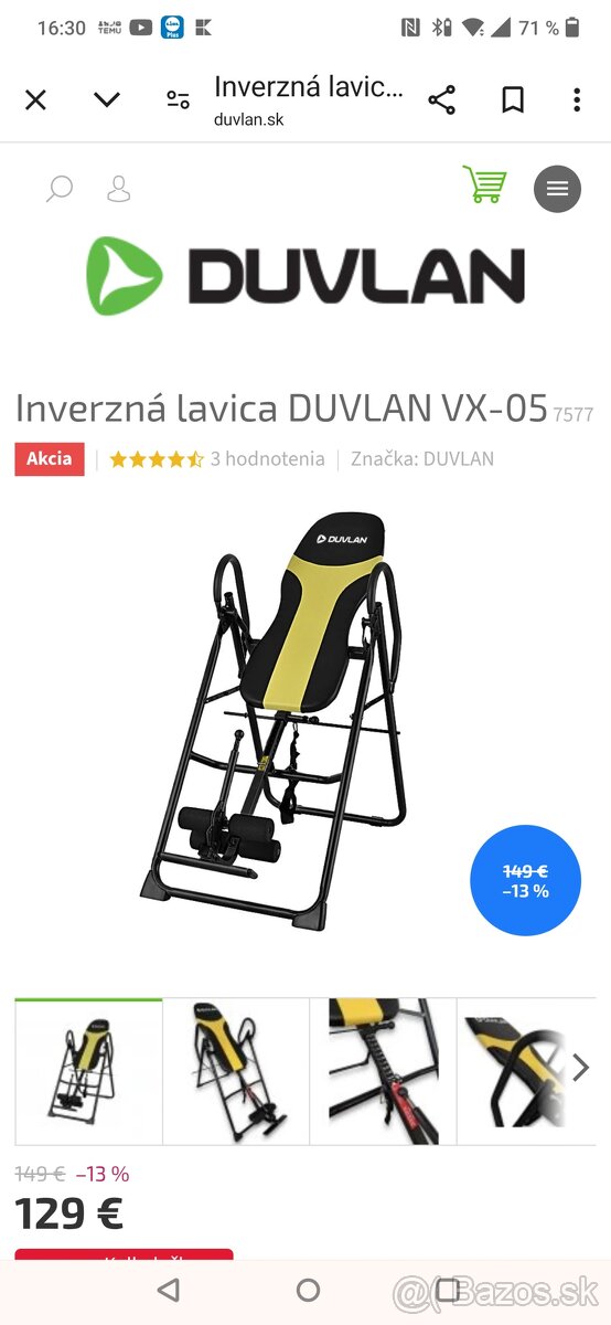 Inverzná(Trakčná )lavica
