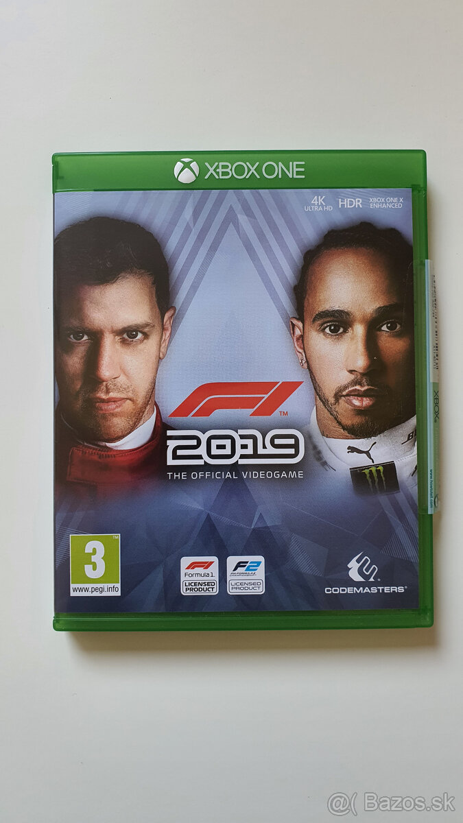 Hra F1 2019 na Xbox ONE a Xbox Series X
