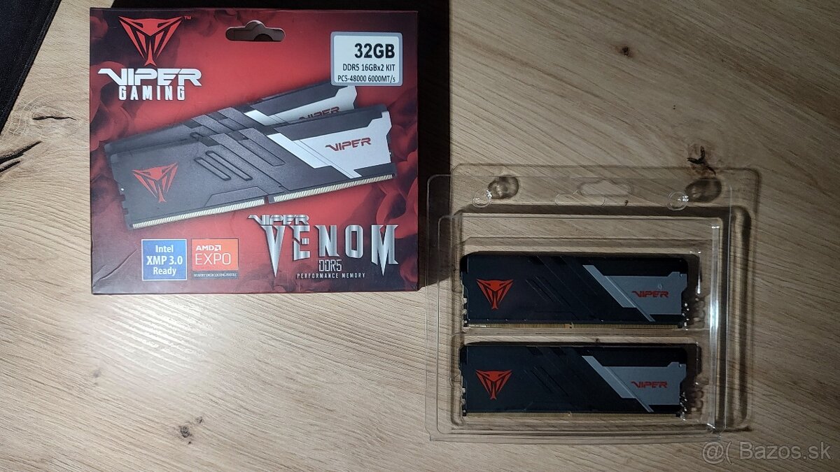 Predám RAM - Patriot Viper Venom 32GB