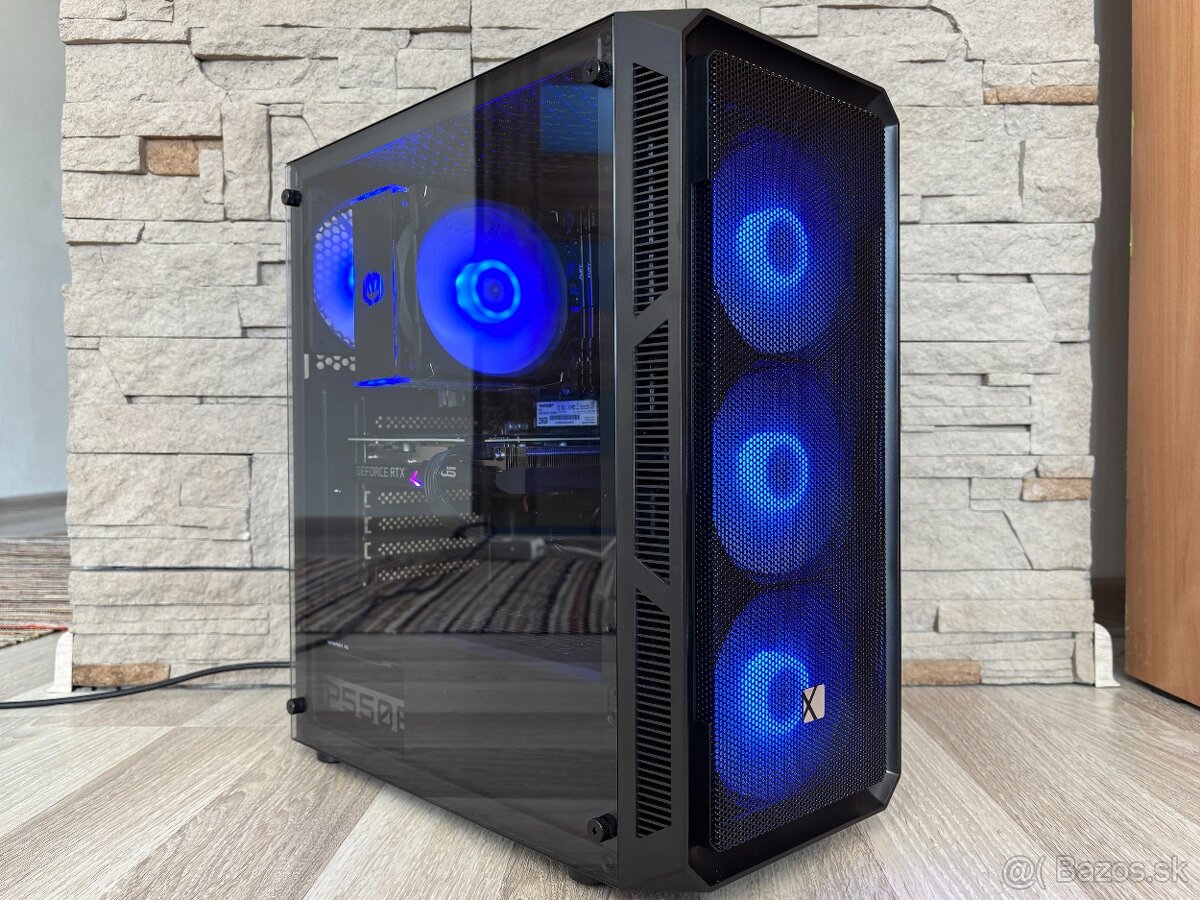 Herný PC (RYZEN 5 5600X,RTX 3060 8GB,16GB DDR4,SSD+HDD,W11)