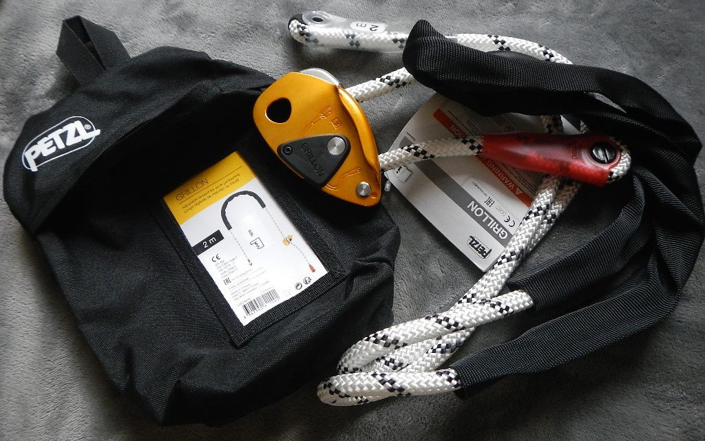 Polohovač Petzl Grillon 2 m - nový (11/22)
