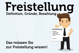 Freistellung vystavenie